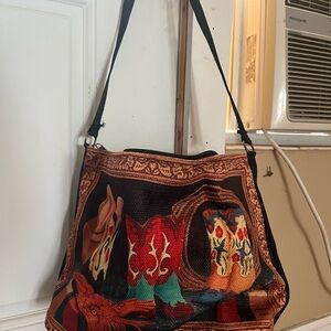 Colorful Patterned Women's Bag